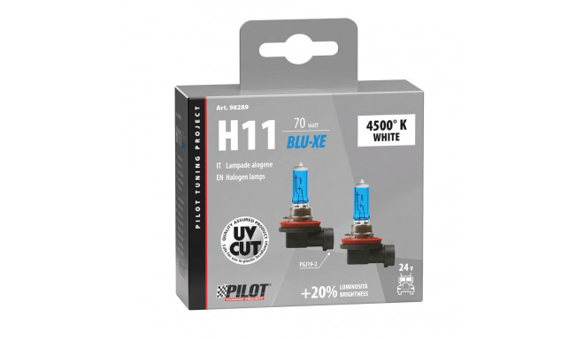 Pirn halogen 2tk 24VBlu-XeH11 70W PGJ19