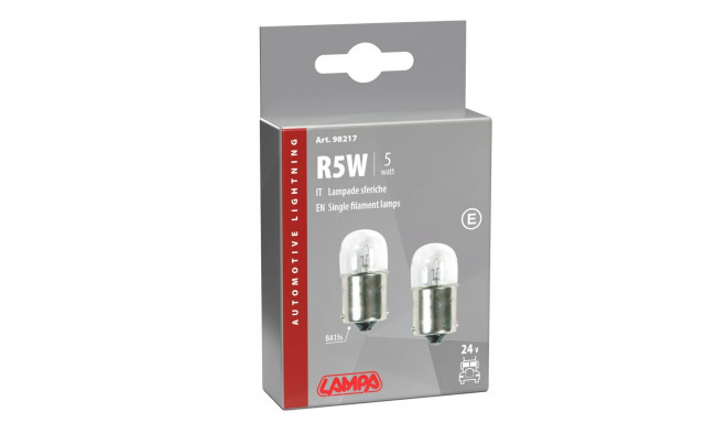 Pirn 2tk 24V 5W BA15s E-mark