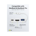 Goobay USB-C™ multiport-adapter HDMI™, PD, valge