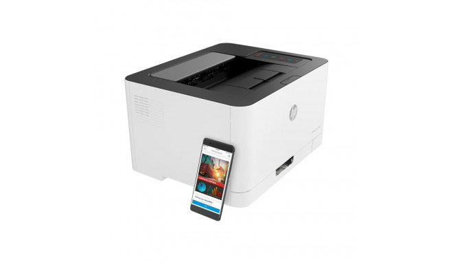HP Color Laser 150nw värviline laserprinter A4 600x600dpi 4ppmcolour 18ppm mahutavus: 150 lehte USB 
