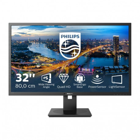 PHILIPS 325B1L/00 31,5-tolline 2560x1440 IPS lame H/A 180 75Hz USB HUB kõlarid toite-/valgussensor D