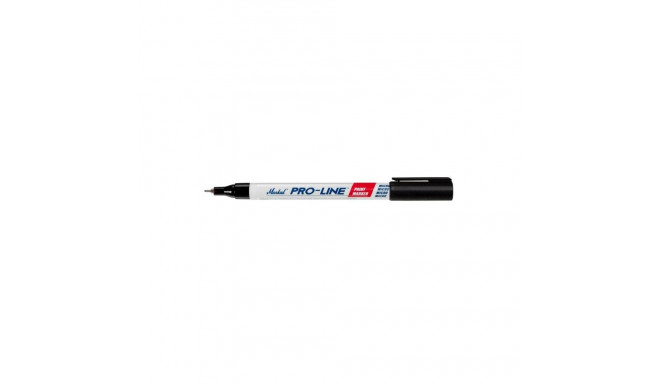 Markal Pro-Line Micro paint marker – 0.79mm fine tip, black, xylene-free liquid paint, metal barrel 