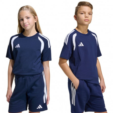Koszulka dla dzieci adidas Tiro 26 League Tee granatowa JY7225 116cm