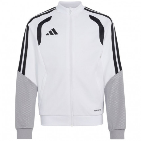 Bluza dla dzieci adidas Tiro 26 Competition Training biało-szara KA7716 152cm