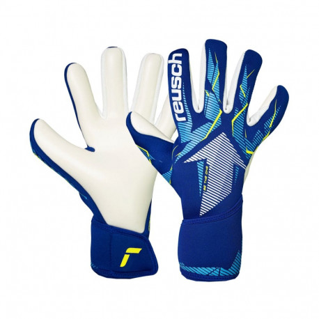 Rękawice bramkarskie Reusch Fastgrip Advance niebieskie 5670200 4994 11