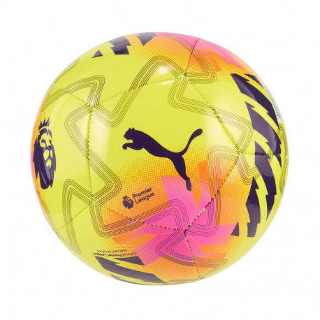 Piłka nożna Puma Orbita Mini Premier League Lights żółto-różowa 84722 01 Mini