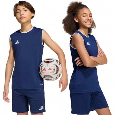 adidas laste varrukateta särk Entrada 26 KB3936 140cm, tumesinine
