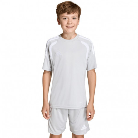 Koszulka dla dzieci adidas Tiro 26 League Jersey jasnoszara KB1324 140cm