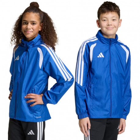 Adidas laste tuulejope Tiro 26 League JY9723 140cm, sinine