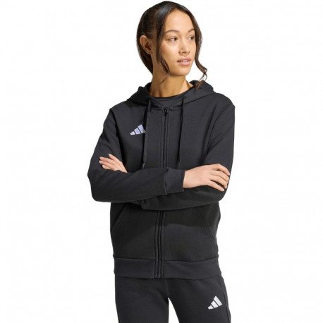 Bluza damska adidas Entrada 26 Full Zip Hoodie czarna KF5939 L