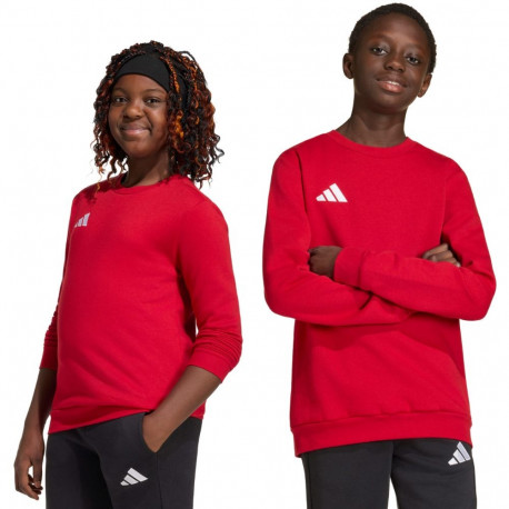 Adidas laste pusa Entrada 26 Sweat Top JZ6556 140cm, punane