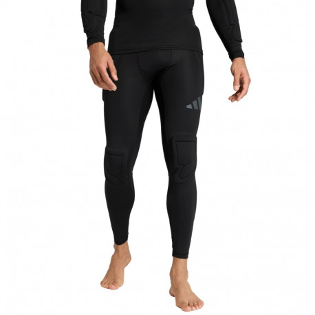 Legginsy bramkarskie męskie adidas Padded Goalkeeper Baselayer Long czarne JZ9224 M