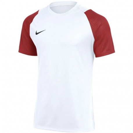 Koszulka męska Nike Dri-Fit Academy II biało-bordowa HV8160 102 M