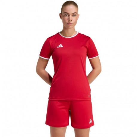 Koszulka damska adidas Entrada 26 Jersey czerwona JZ2490 S