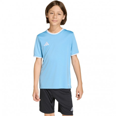 Koszulka dla dzieci adidas Entrada 26 Jersey błękitna JZ2527 164cm
