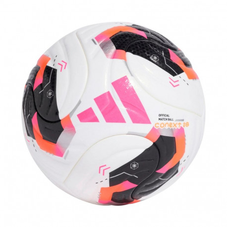 Piłka nożna adidas Conext 26 Pro biało-różowo-czarna KE5866 5