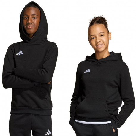 Adidas laste pusa Entrada 26 Hoody JZ6569 116cm, must