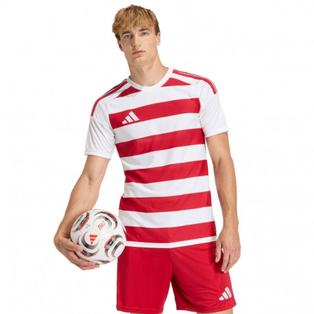 Adidas meeste särk Hooped 26 Jersey KF3388 XL, valge-punane