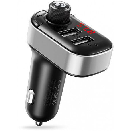 XO FM-saatja/laadija BCC10 BT MP3, must (avatud pakend)