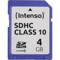 Intenso memory card SDHC 4GB C10 (opened package)