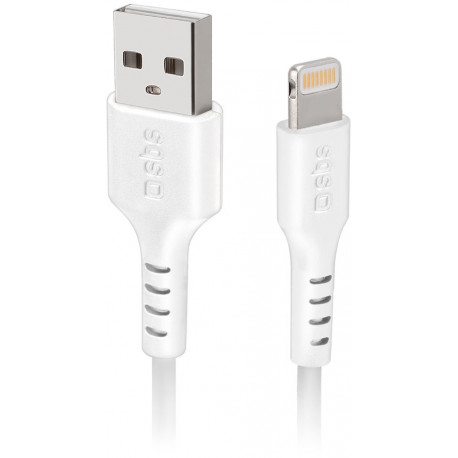 SBS kaabel USB - Lightning 1m, valge (avatud pakend)