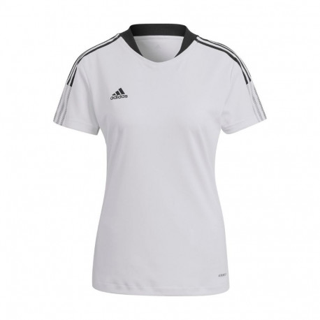 Adidas naiste treeningsärk Tiro 21 GM7580 XS, valge