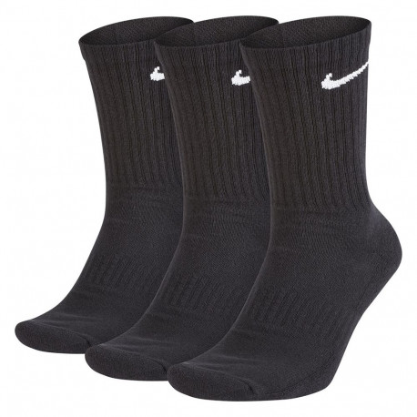 Skarpety Nike Everyday Cushioned Crew 3 pary czarne SX7664 010 34-38