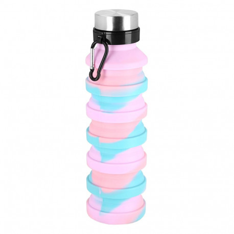 Spokey kokkuvolditav joogipudel Jump 941258 silikoonist 550ml