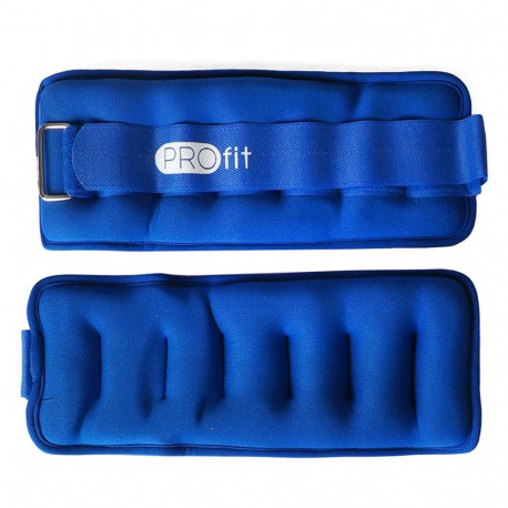 Obciążenia na ręce i nogi Profit Evolution 2x2,5 kg niebieskie DK 3310