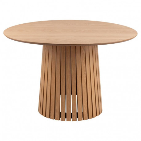 Söögilaud CHRISTO ümmargune Ø120 cm, matt tamm