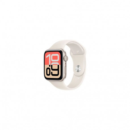 Apple Watch SE 3 (2025) GPS 40mm Starlight Alu Case, Starlight Sport Band S/M EU MEH34 - ONY BOX DAM