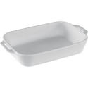 Staub valge keraamiline ristkülikukujuline vorm, 34x24cm
