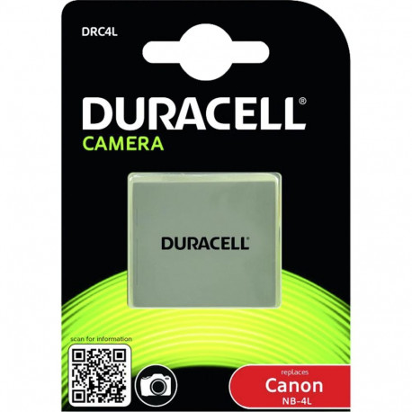 Duracell liitium-ioon aku 720 mAh Canon NB-4L jaoks