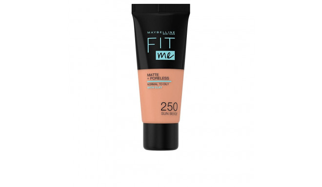 MAYBELLINE jumestuskreem FIT ME #250 matt ja pooreid vähendav, päikeseline beež