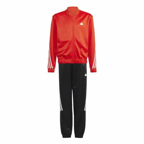 Laste Spordidressi Püksid Adidas 3Stripes Punane - 11-12 aastat