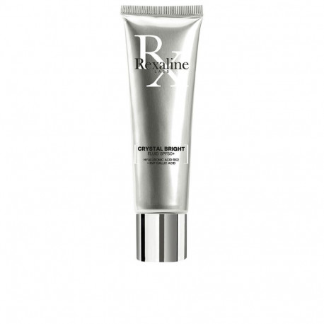 Niisutav matt vedelik Rexaline Crystal Bright Spf 50 Spf 50+ 30 ml Hüaluroonhape