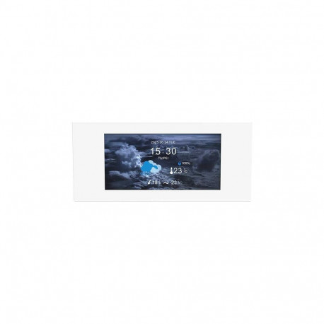 Thermaltake 6,0-tolline LCD-paneeli komplekt View 600 TG Snow