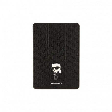 Karl Lagerfeld Karl Lagerfeld Saffiano Monogram Ikonik Case for iPad 10.2" 2019 (7th gen.) Folio Mag