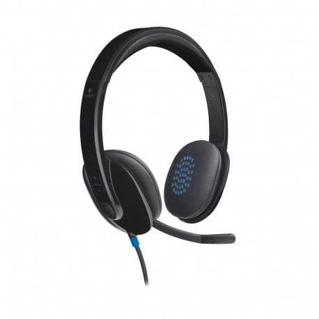 USB peakomplekt H540, must