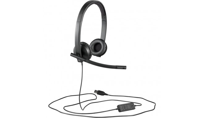 USB Stereo Headset H570e (schwarz)