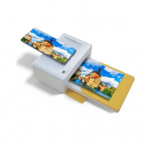 Kodak PD460 Printer Dock Bluetooth Yellow and 10 paper