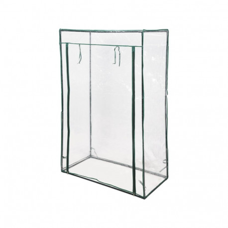 Compact and durable mini greenhouse for home terrace or apartment balcony 100×50×150 cm with 4 shelv