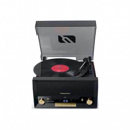 Muse mikrosüsteem vinüülplaadimängijaga MT-112 W CD USB 3700460207502 (kergelt kahjustatud pakend)