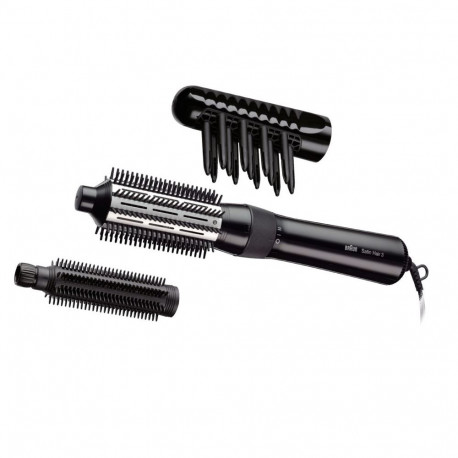 Braun föön Satin Hair 3 AS 330 400W keraamiline küttesüsteem 2 kuumusastet 24 kuu garantii, must, si