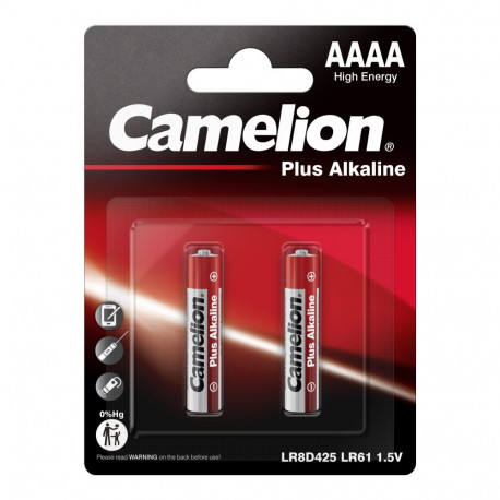 Camelion Plus Alkaline 1.5V (LR61), 2-pakk AAAA