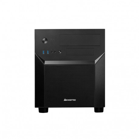 CI-02B-OP mATX Cube Mesh Series Black