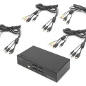 KVM switch - 4 ports DS-12880