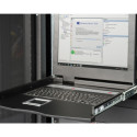 LCD Console 17inch KVM touchpad US keyboard