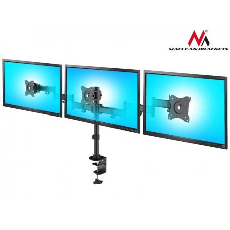 Holder Desktop 3 LCD monitors twin arms of the MC-691 13 "-27" 8kg