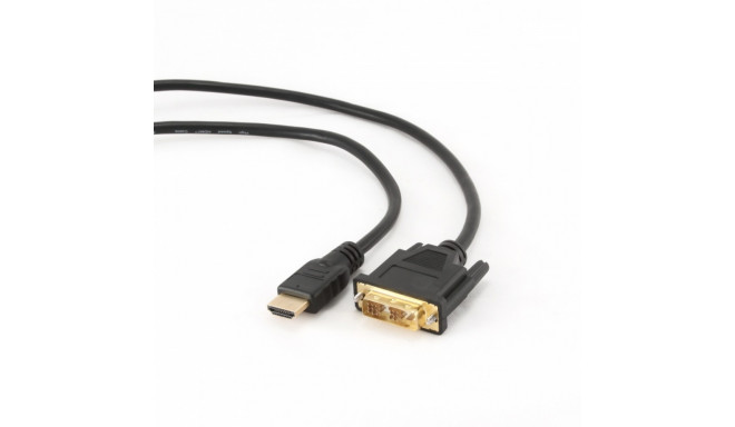 Video Cable HDMI(M)-> DVI-D(M)(18+1) 0.5M